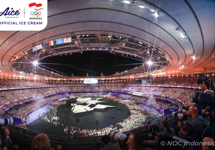 Kemeriahan Upacara Penutupan Olimpiade Paris 2024  di Stadion Stade de France