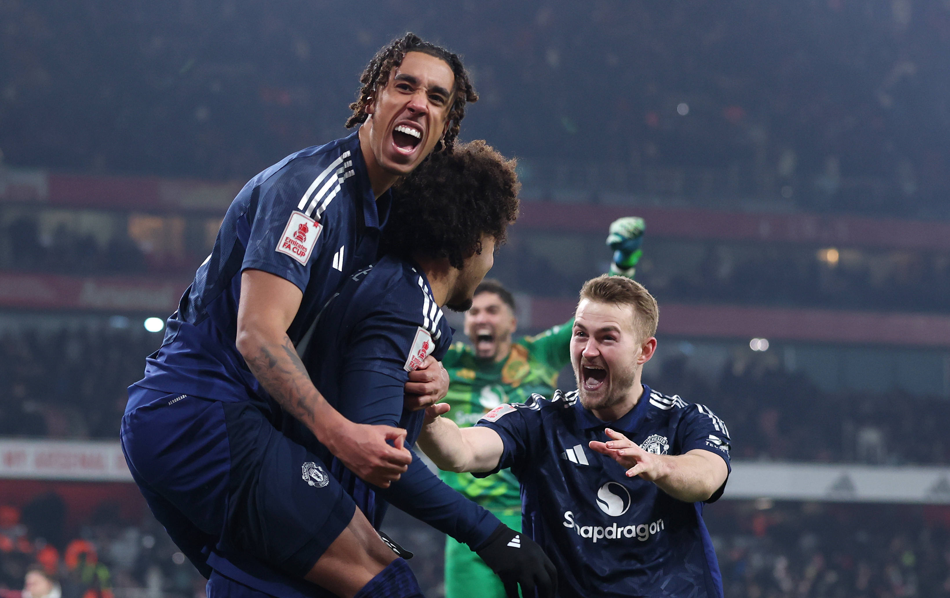 Man United Enggan Lama-lama Larut dalam Euforia Kemenangan atas Arsenal