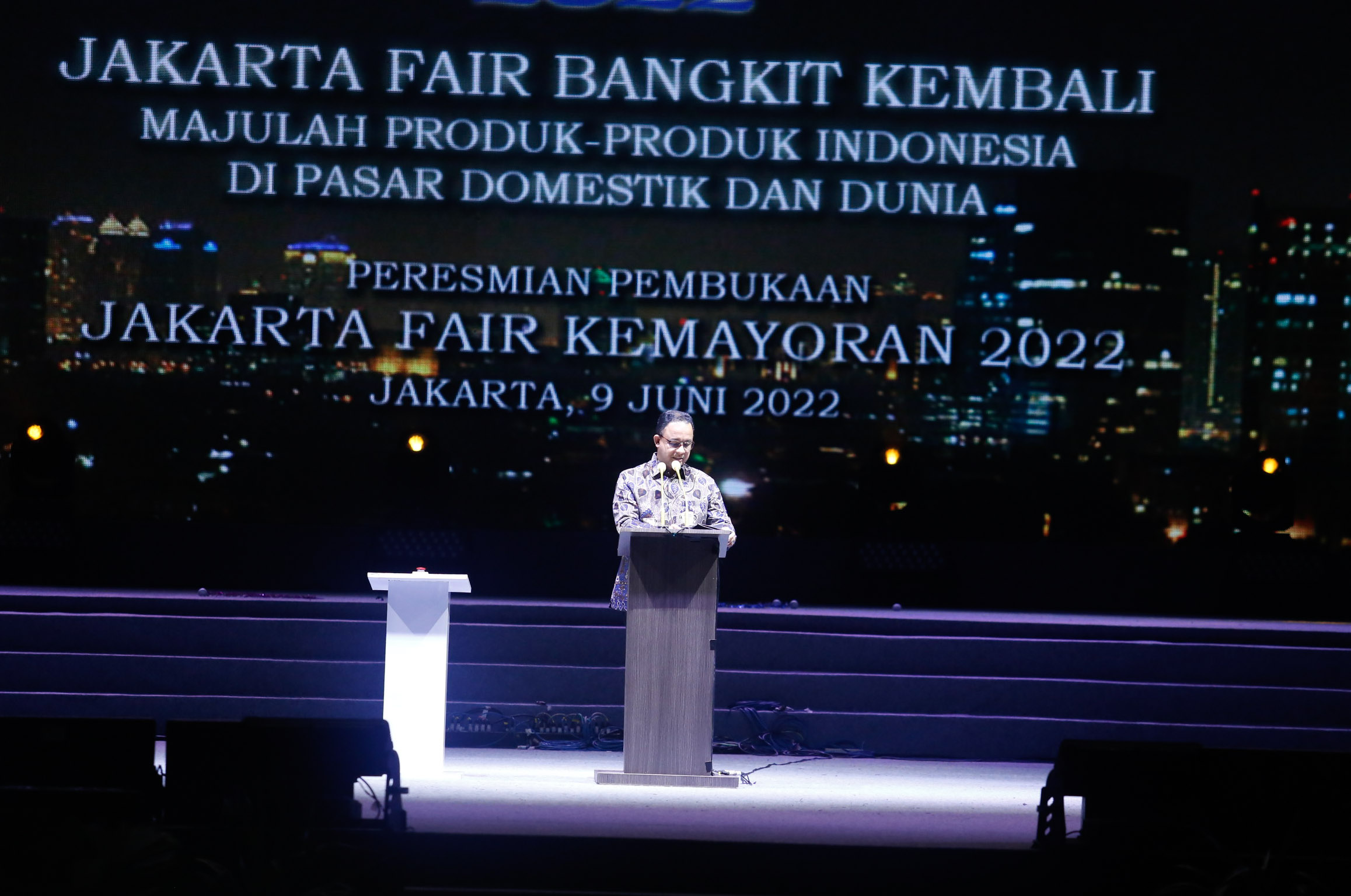 Gubernur DKI Jakarta Resmi Buka Jakarta Fair 2022