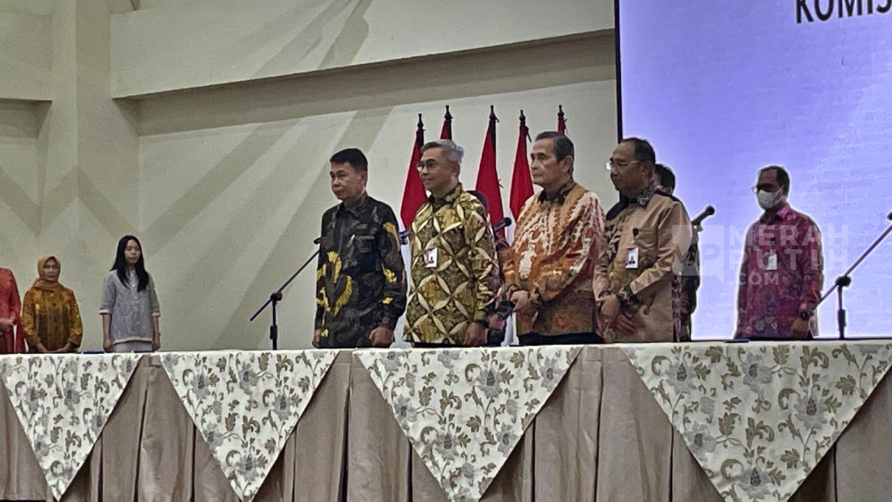 Setyo Budiyanto Cs Resmi Jabat Pimpinan KPK