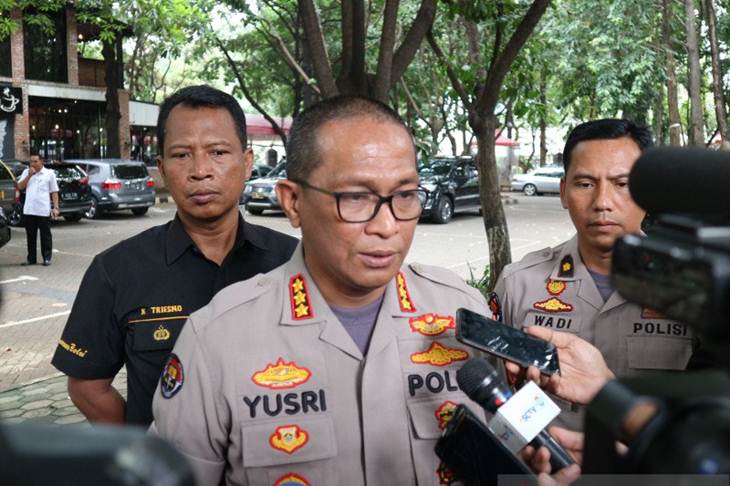 Kepala Bidang Humas Polda Metro Jaya, Komisarsi Besar Polisi Yusri Yunus. ANTARA/Fianda Rassat