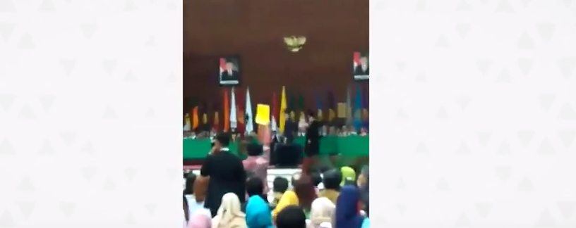 Orasi di Pekanbaru, Zaadit Taqwa Ajak Masyarakat Tolak UU MD3 