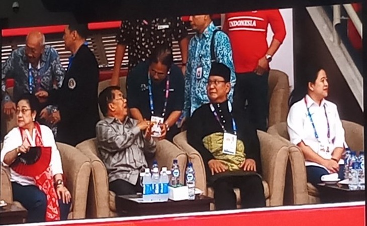 Pencak Silat Persatukan Wapres Jusuf Kalla, Megawati dan Prabowo Subianto
