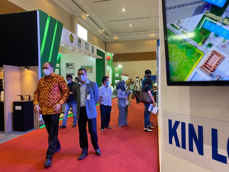 IndoBuildTech 2021 di JCC. (Foto MP/Shenna)