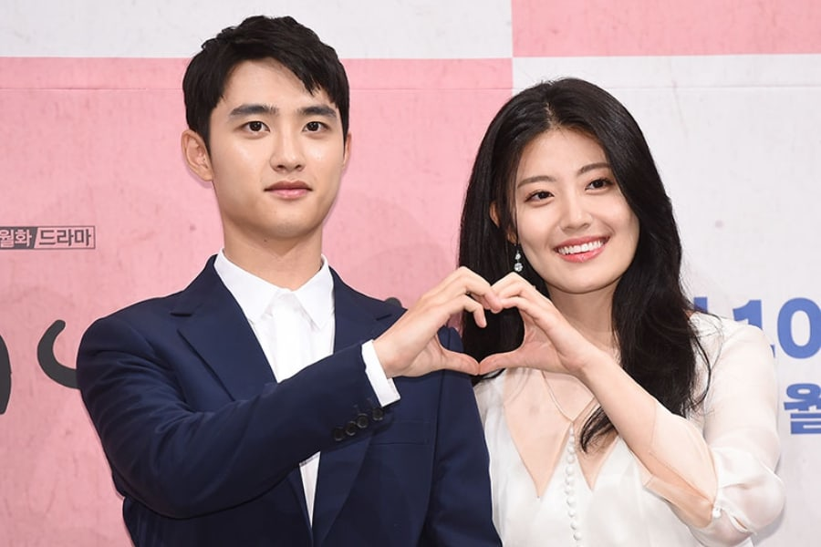D.O dan Nam Ji-hyun (Sumber: Soompi.com)