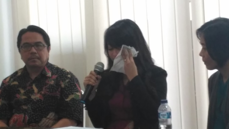 Staf kontrak Asisten Ahli Dewan Pengawas BPJS Ketenagakerjaan (TK) Rizky Amelia 