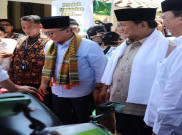 Prabowo Puji Produk Motor Listrik Rakitan Santri dan Siswa Ponpes Sabilil Muttaqien