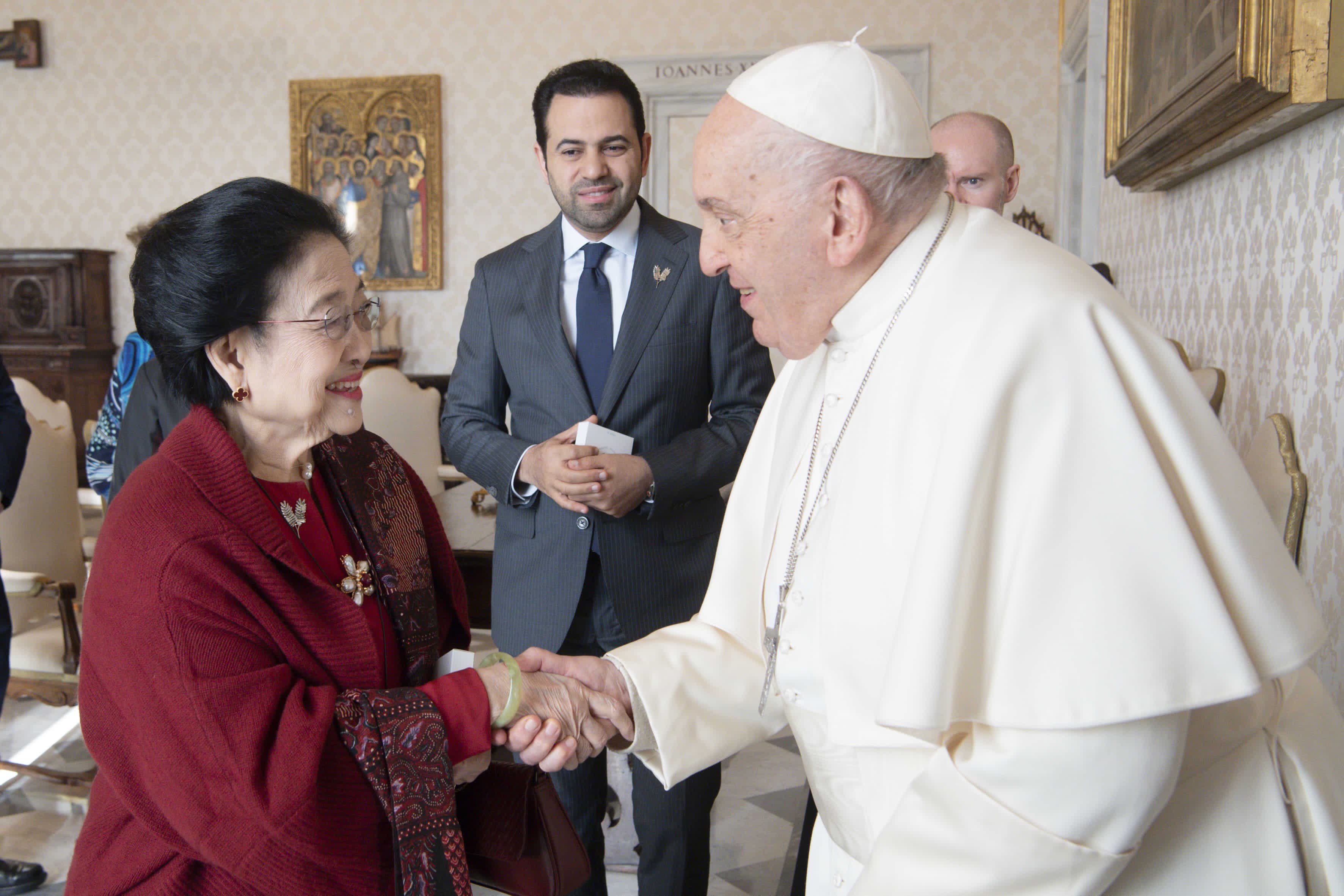 Megawati Bicara Soal Perdamaian Dengan Paus Fransiskus