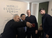  Presiden Prabowo dan Mas Didit Unggah Foto Bersama Zinedine Zidane dan Putranya di Sela WEF