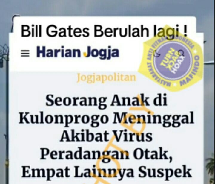 [HOAKS atau FAKTA]: Nyamuk Wolbachia Sebabkan Radang Otak Pada Manusia