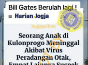 [HOAKS atau FAKTA]: Nyamuk Wolbachia Sebabkan Radang Otak Pada Manusia