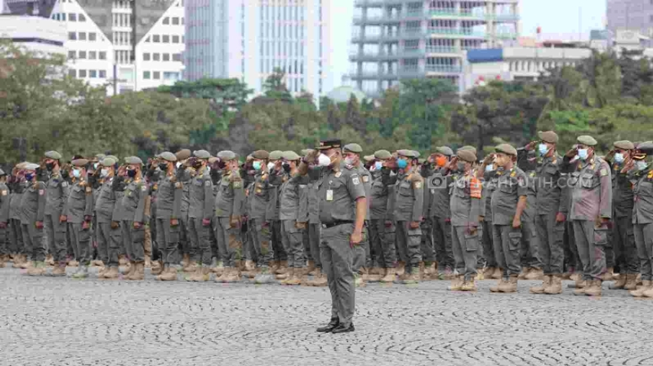 Satpol PP DKI Razia Gelandangan Jelang Bulan Puasa