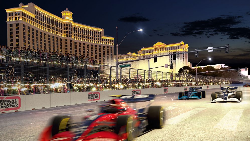 Las Vegas Bakal Gelar Balapan F1 pada Malam Hari
