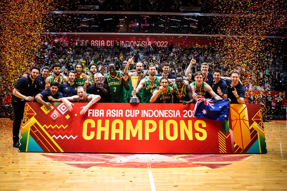 Australia Pertahankan Gelar Juara FIBA Asia, Indonesia Peringkat 11