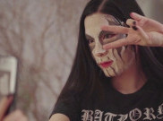 Masker Wajah Corpse Paint Ala Black Metal