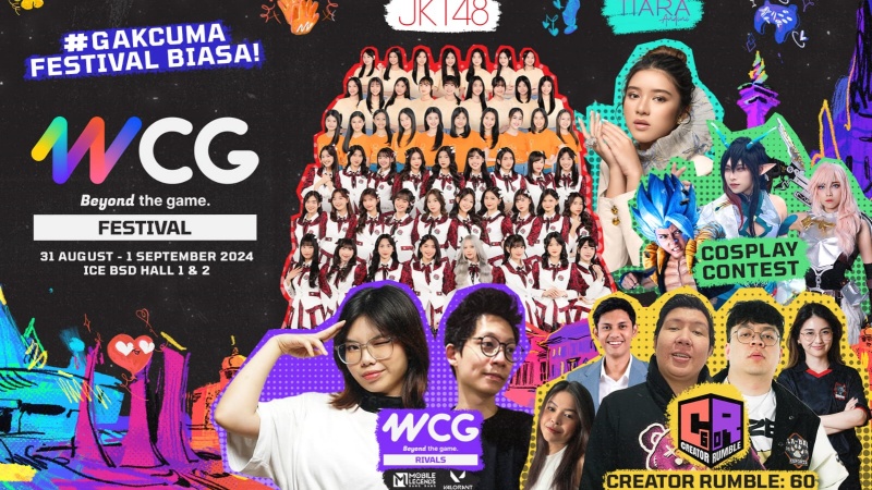 Tiara Andini hingga JKT48 Bakal Meriahkan World Cyber Games Festival 2024