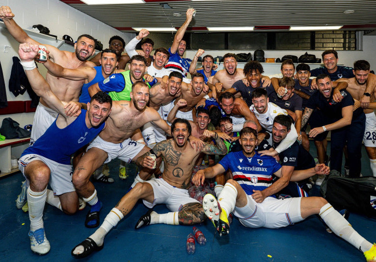 Leg Kedua Play-off Berujung Rusuh sehingga Laga Dihentikan, Sampdoria Selamat dari Degradasi ke Serie C