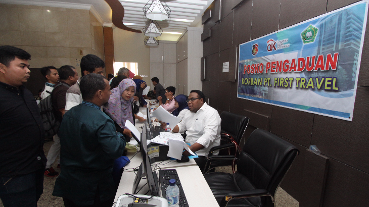 Belasan Ribu Orang Korban First Travel Terdata di Crisis Center