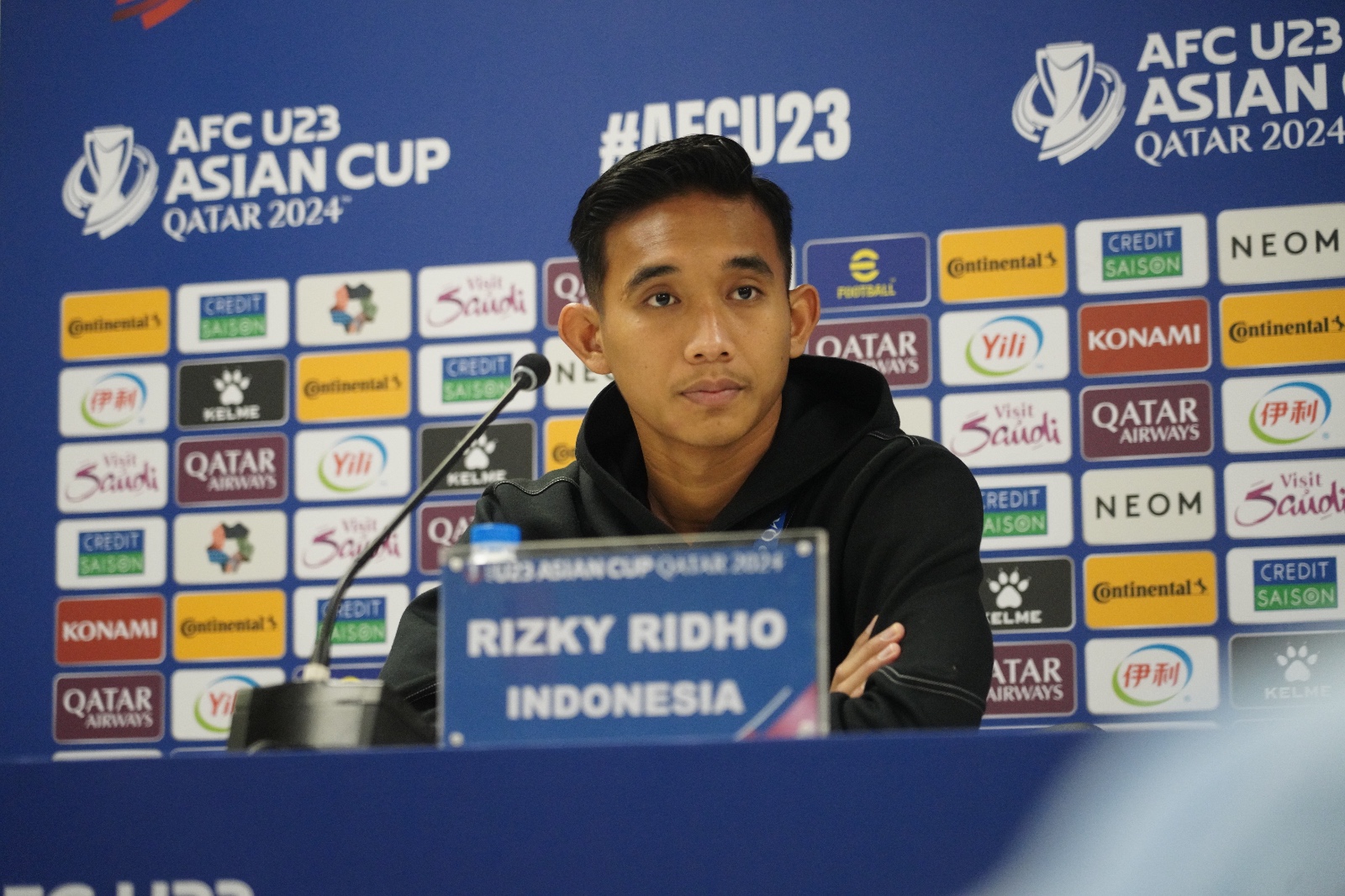 Rizky Ridho Tegaskan Kesiapan Timnas Indonesia U-23 Melawan Korea Selatan