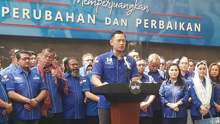 AHY Bangga Kesolidan Kader Demokrat Setelah Duet Anies-Cak Imin
