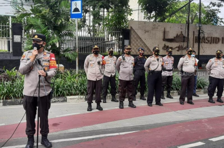  Pekan Suci Paskah, 105 Personel Gabungan TNI/Polri Diturunkan Jaga Katedral Jakarta