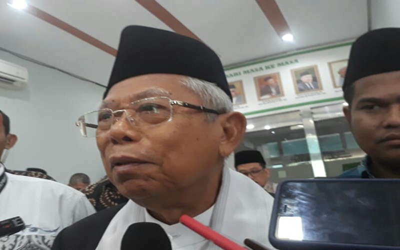 Cawapres 01 Kiai Ma'ruf Amin menyatakan siap buka puasa bersama Sandiaga Uno