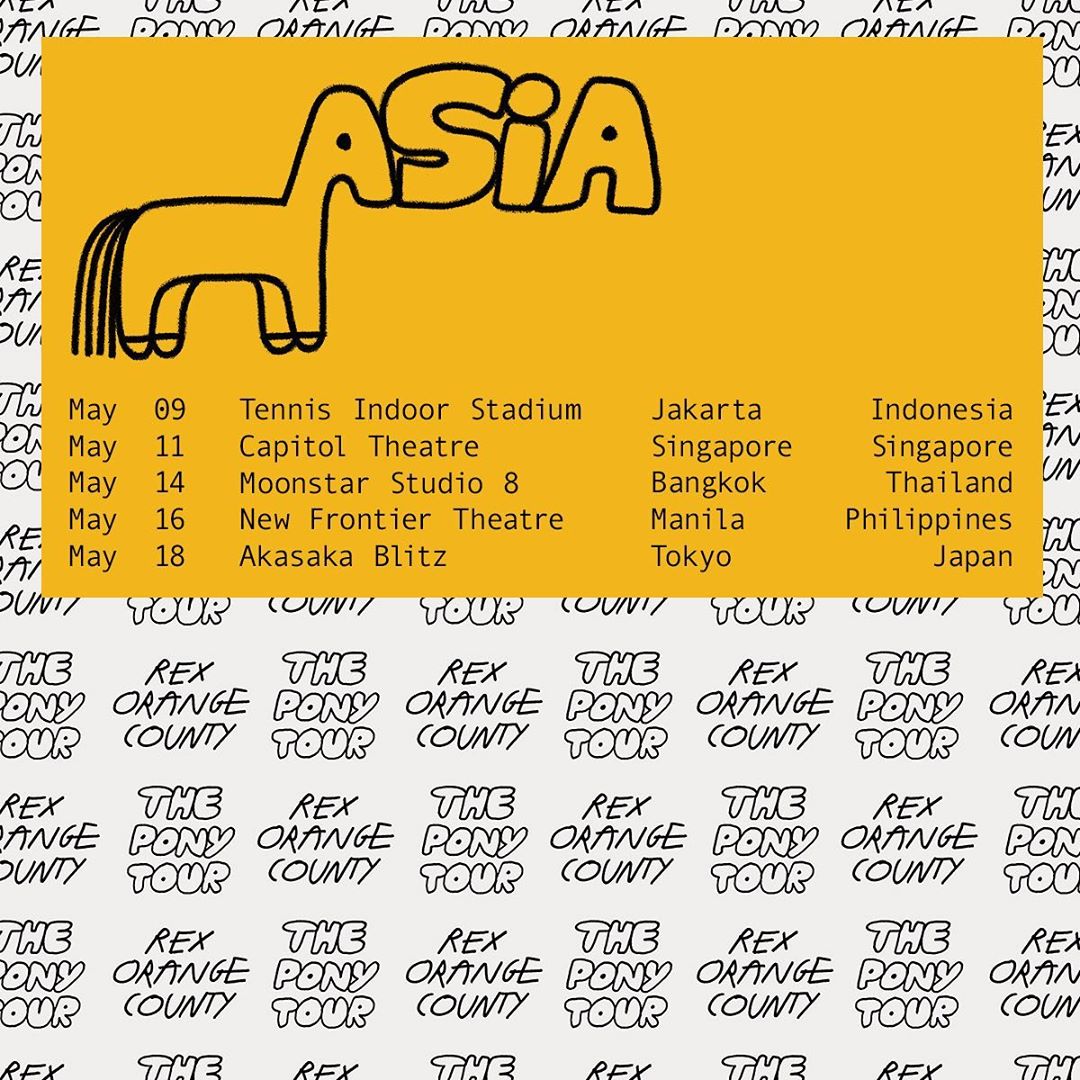 Cek Jadwal dan Harga Tiker Konser Rex Orange County di Jakarta