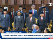Mantan Presiden dan Wapres Hadir di Sidang Tahunan MPR, Tidak Terlihat Megawati Dalam Deretan Kursi