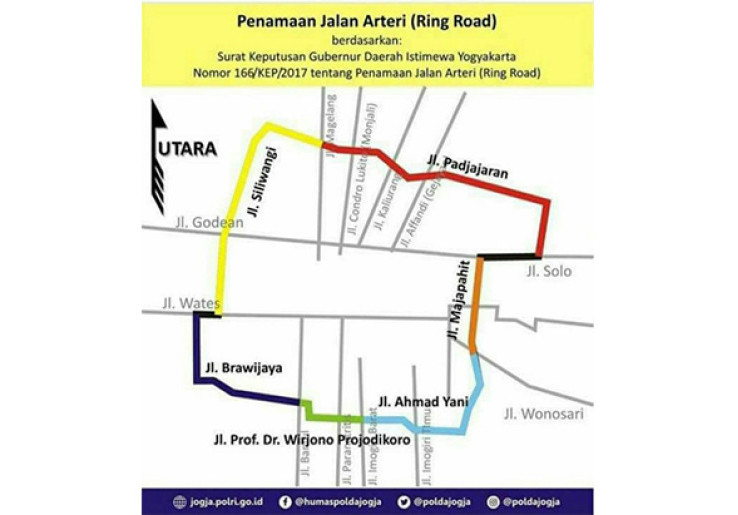 Alasan Pemilihan Jalan Padjajaran hingga Siliwangi di Yogyakarta