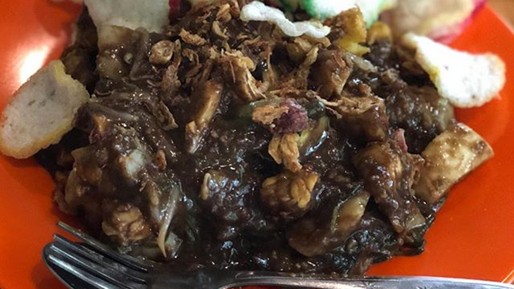 Rujak cingur khas Surabaya. (Instagram/ stephen_halim)