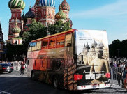 Bus Wonderful Indonesia Jelajahi Kota Moskow 