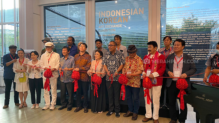 Yun Artified Community Art Center Resmikan Indonesian-Korean Art Exchange Exhibition