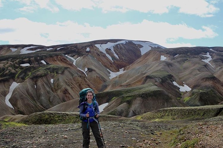 Laugavegur Trail di Islandia. (Foto: instagram.com/nurseonthetrail_at_2020)