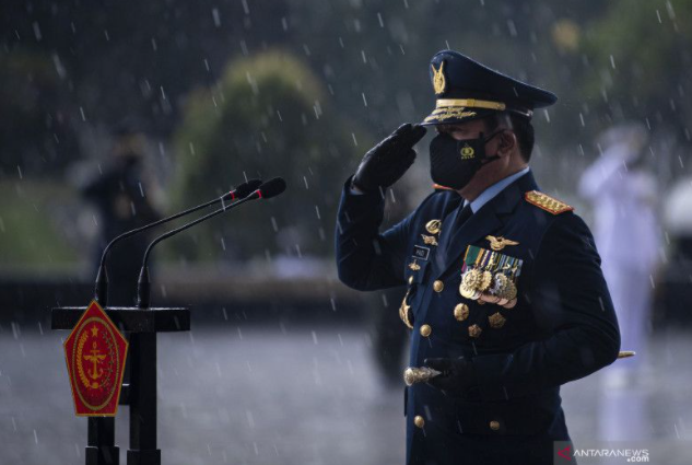 HUT ke-76 TNI, Panglima Hadi Tuntut Prajuritnya Tingkatkan Profesionalisme
