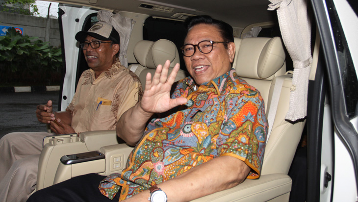 Ketua Dewan Pakar Gollkar yang juga Ketua Kosgoro Agung Laksono