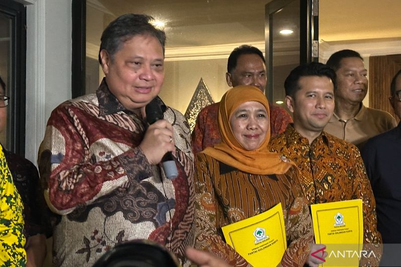 Golkar Resmi Usung Khofifah-Emil Dardak di Pilgub Jatim