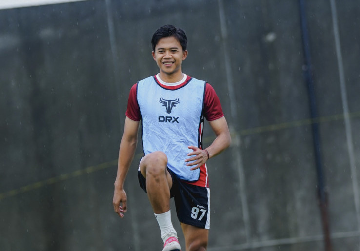 Jalani Latihan Usai Direkrut Dewa United FC, Edo Febriansah: Atmosfer Tim Sangat Positif