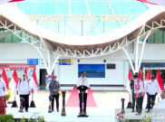 Presiden Jokowi Resmikan Terminal Baru Bandar Udara Mopah