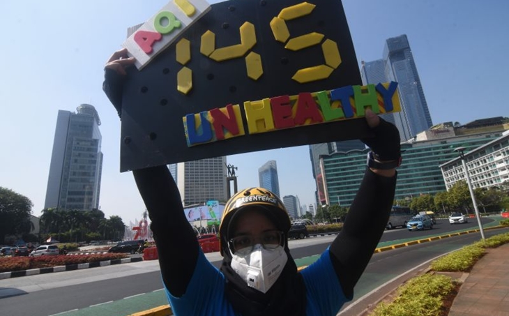 Kualitas Udara Jakarta pada Kamis (28/9) Sangat Tidak Sehat