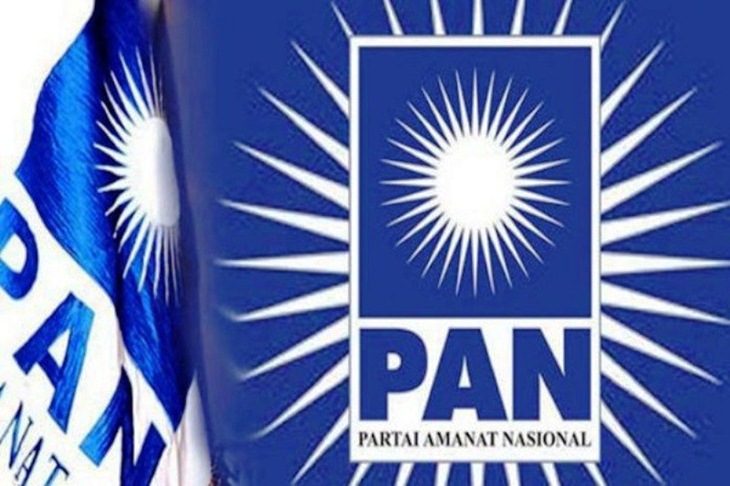 Bendera Partai Amanat Nasional (PAN).(ANTARA News Papua/dokumentasi parpol)