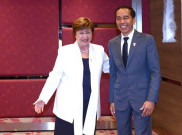 Presiden Jokowi-Direktur Pelaksana IMF Bahas Kondisi Ekonomi Global Terkini