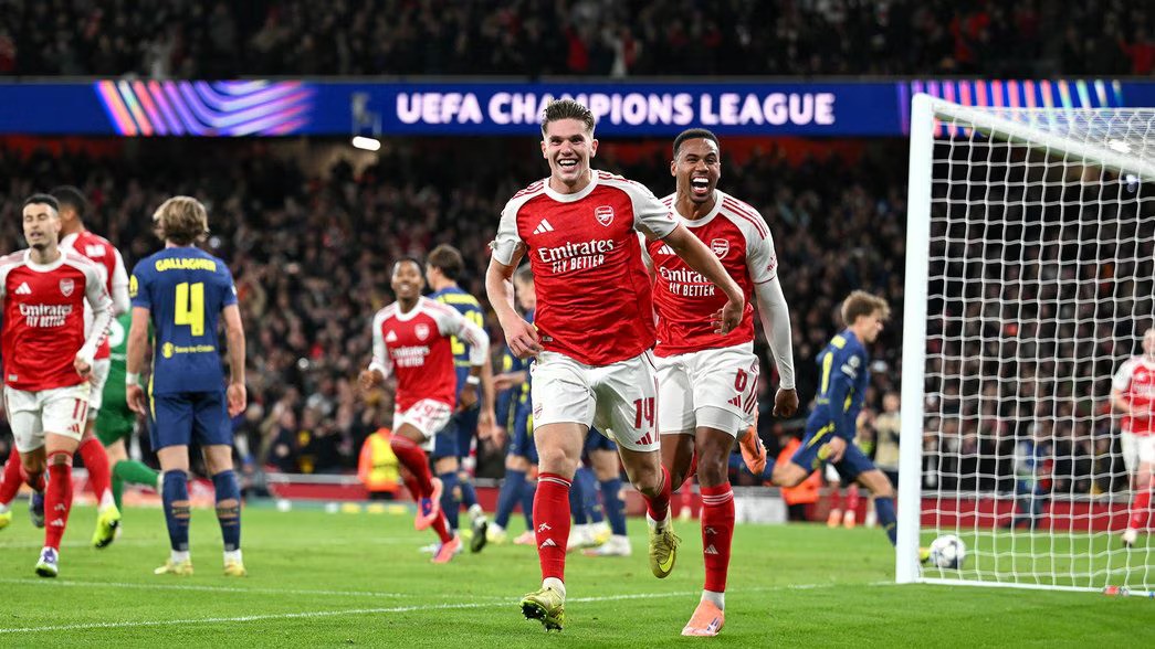 Arsenal Bantai Atletico Madrid, Viktor Gyokeres Lega Bisa Akhiri Puasa Gol