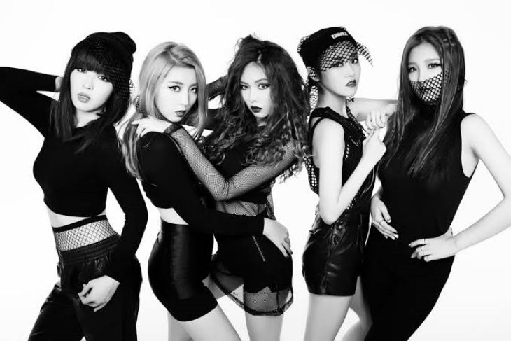 4Minutes dengan gaya badass. (Foto: Fandom)