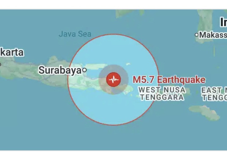 Gempa Bawah Laut Magnitude 5,7 di Banyuwangi, Getaran Dirasakan Sampai Denpasar, Bali