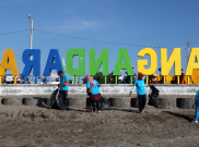 Pantai Pangandaran Tetap Dikunjungi Wisatawan