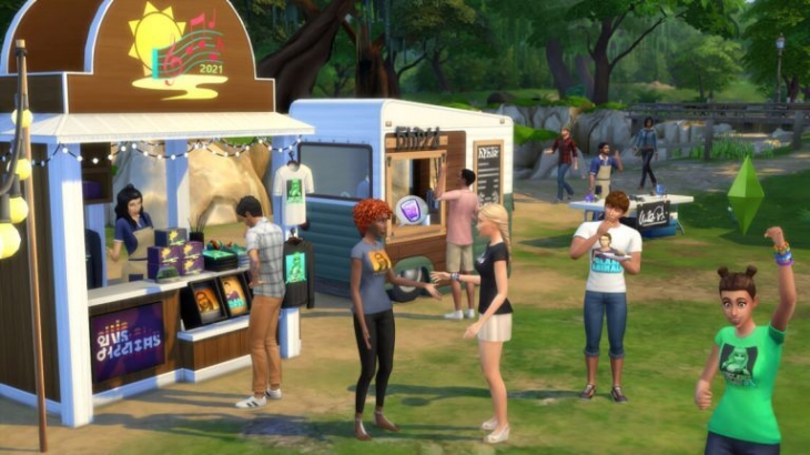Pemain juga dapat mengunjungi objek lainnya yang ada dalam Festival. (Foto: EA Games)