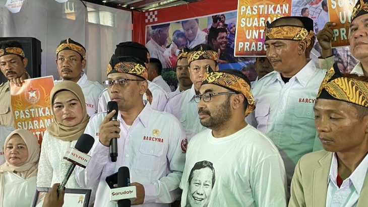 Barisan Cyber Indonesia Raya Deklarasikan Dukungan untuk Prabowo di Pilpres 2024