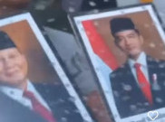 Foto Prabowo-Gibran Mulai Dijual di Jalan