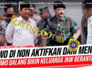 [HOAKS atau FAKTA]: Prabowo Dinonaktifkan dari Jabatan Menhan