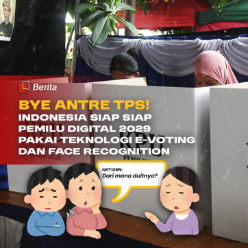 Bye Antre TPS! Indonesia Siap-Siap Pemilu Digital 2029, Netizen: Dari Mana Duitnya?